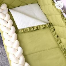 Постільний комплект Baby Veres Macaroon Green apple (6 одиниць, 100% бавовна, 120х60 см)